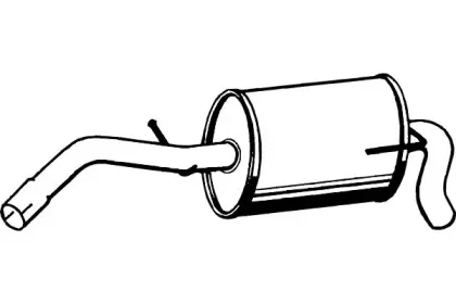 Глушитель выхлопных газов конечный FENNO купить