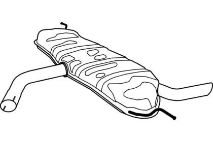Глушитель выхлопных газов конечный FENNO купить