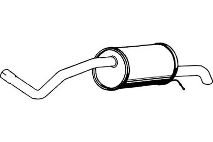 Глушитель выхлопных газов конечный FENNO купить