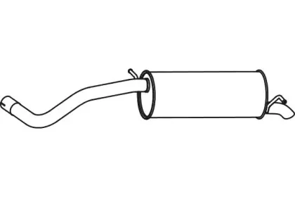 Глушитель выхлопных газов конечный FENNO купить