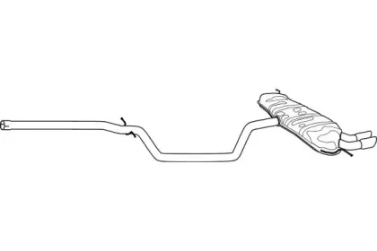 Глушитель выхлопных газов конечный FENNO купить