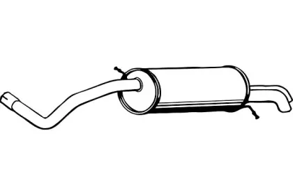 Глушитель выхлопных газов конечный FENNO купить