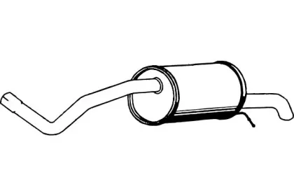 Глушитель выхлопных газов конечный FENNO купить