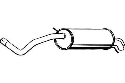 Глушитель выхлопных газов конечный FENNO купить