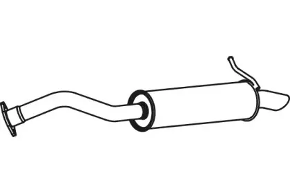 Глушитель выхлопных газов конечный FENNO купить