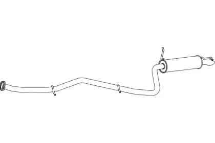 Глушитель выхлопных газов конечный FENNO купить