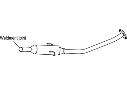 Средний глушитель выхлопных газов FENNO купить