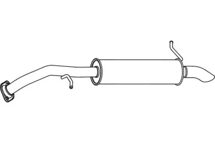 Глушитель выхлопных газов конечный FENNO купить