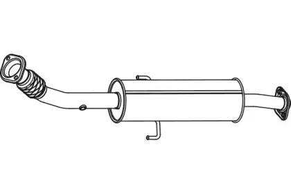 Труба выхлопного газа FENNO купить