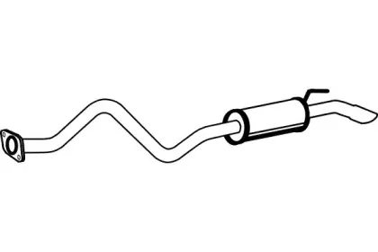 Глушитель выхлопных газов конечный FENNO купить