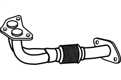 Труба выхлопного газа FENNO купить