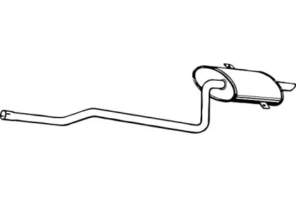 Глушитель выхлопных газов конечный FENNO купить