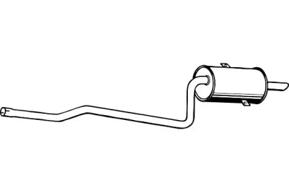 Глушитель выхлопных газов конечный FENNO купить