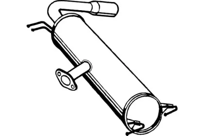 Глушитель выхлопных газов конечный FENNO купить