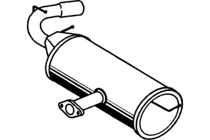 Глушитель выхлопных газов конечный FENNO купить