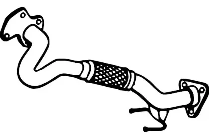 Труба выхлопного газа FENNO купить