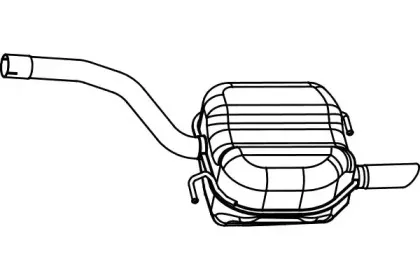Глушитель выхлопных газов конечный FENNO купить