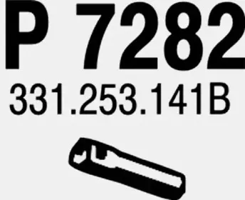 Труба выхлопного газа FENNO купить