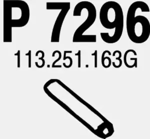 Труба выхлопного газа FENNO купить