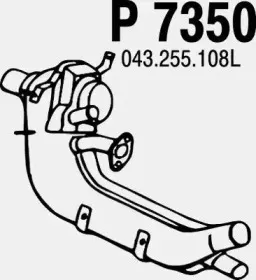 Труба выхлопного газа FENNO купить