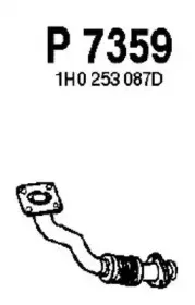 Труба выхлопного газа FENNO купить