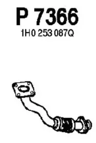 Труба выхлопного газа FENNO купить