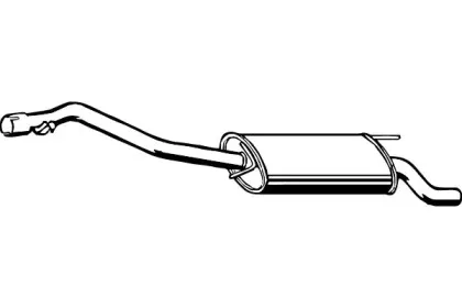 Глушитель выхлопных газов конечный FENNO купить
