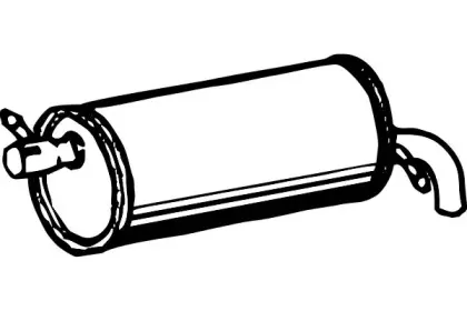 Глушитель выхлопных газов конечный FENNO купить