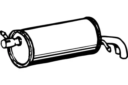 Глушитель выхлопных газов конечный FENNO купить