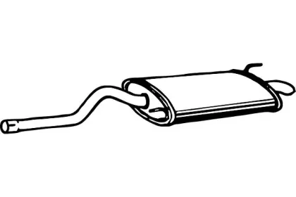 Глушитель выхлопных газов конечный FENNO купить