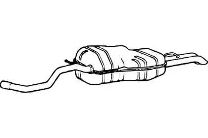 Глушитель выхлопных газов конечный FENNO купить
