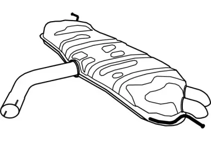 Глушитель выхлопных газов конечный FENNO купить