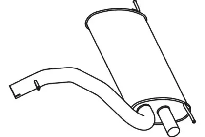 Глушитель выхлопных газов конечный FENNO купить