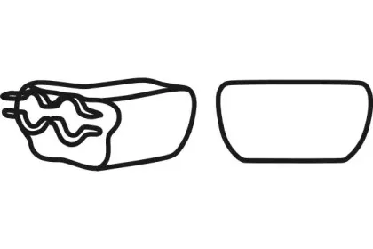 Труба выхлопного газа FENNO купить