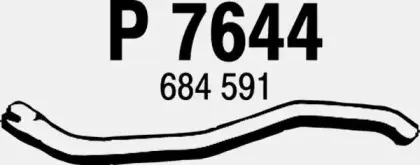 Труба выхлопного газа FENNO купить