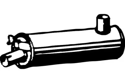 Средний глушитель выхлопных газов FENNO купить