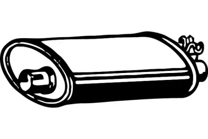 Глушитель выхлопных газов конечный FENNO купить