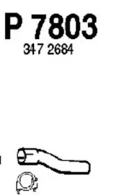 Труба выхлопного газа FENNO купить