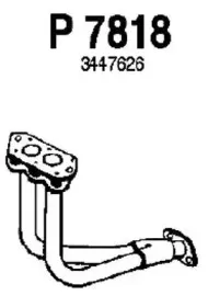 Труба выхлопного газа FENNO купить