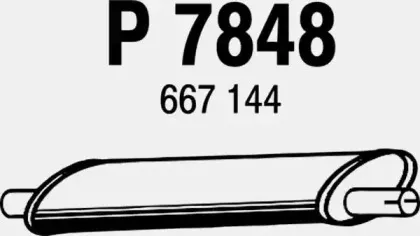 Предглушитель выхлопных газов FENNO купить