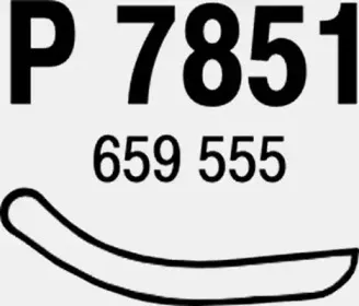 Труба выхлопного газа FENNO купить