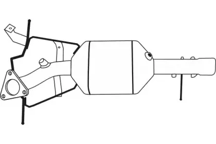 Сажевый / частичный фильтр, система выхлопа ОГ FENNO купить