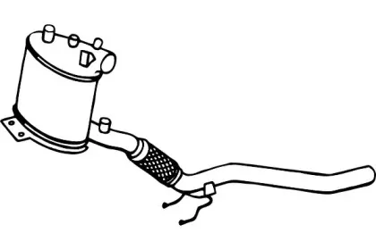 Сажевый / частичный фильтр, система выхлопа ОГ FENNO купить