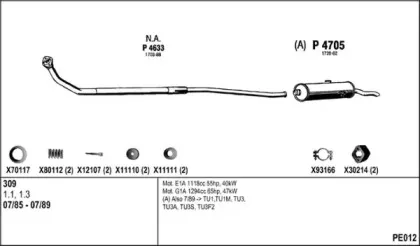 Система выпуска ОГ FENNO купить
