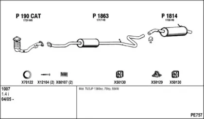 Система выпуска ОГ FENNO купить