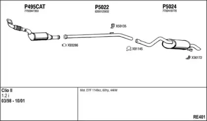 Система выпуска ОГ FENNO купить