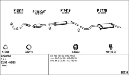 Система выпуска ОГ FENNO купить