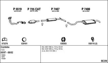 Система выпуска ОГ FENNO купить