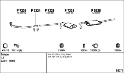 Система выпуска ОГ FENNO купить