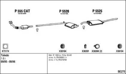 Система выпуска ОГ FENNO купить